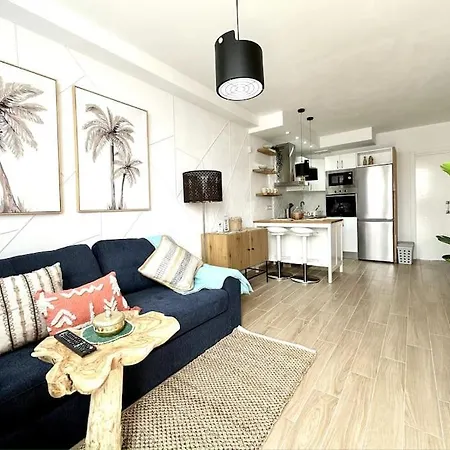 Lejlighed El Cocotero By The Sea, Desk,300mb Fiber And Terrace Cotillo